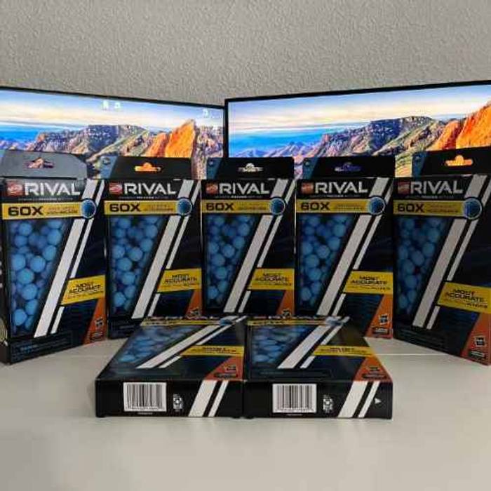 Nerf Rival Advanced Precision Battling 60x High Impact Accu-Rounds - 7 PACK