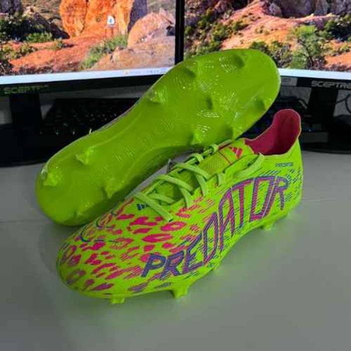 Adidas Predator League FG Soccer Cleats Shoes Lucid Lemon JH6471 Mens